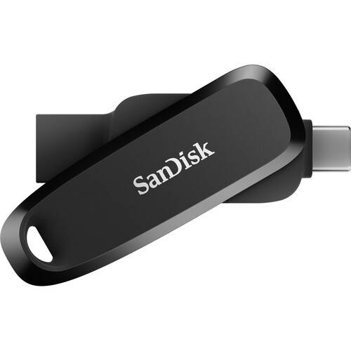 SANDISK 64GB Phone Drive USB 3.2 Gen 1 Flash Drive (Black)