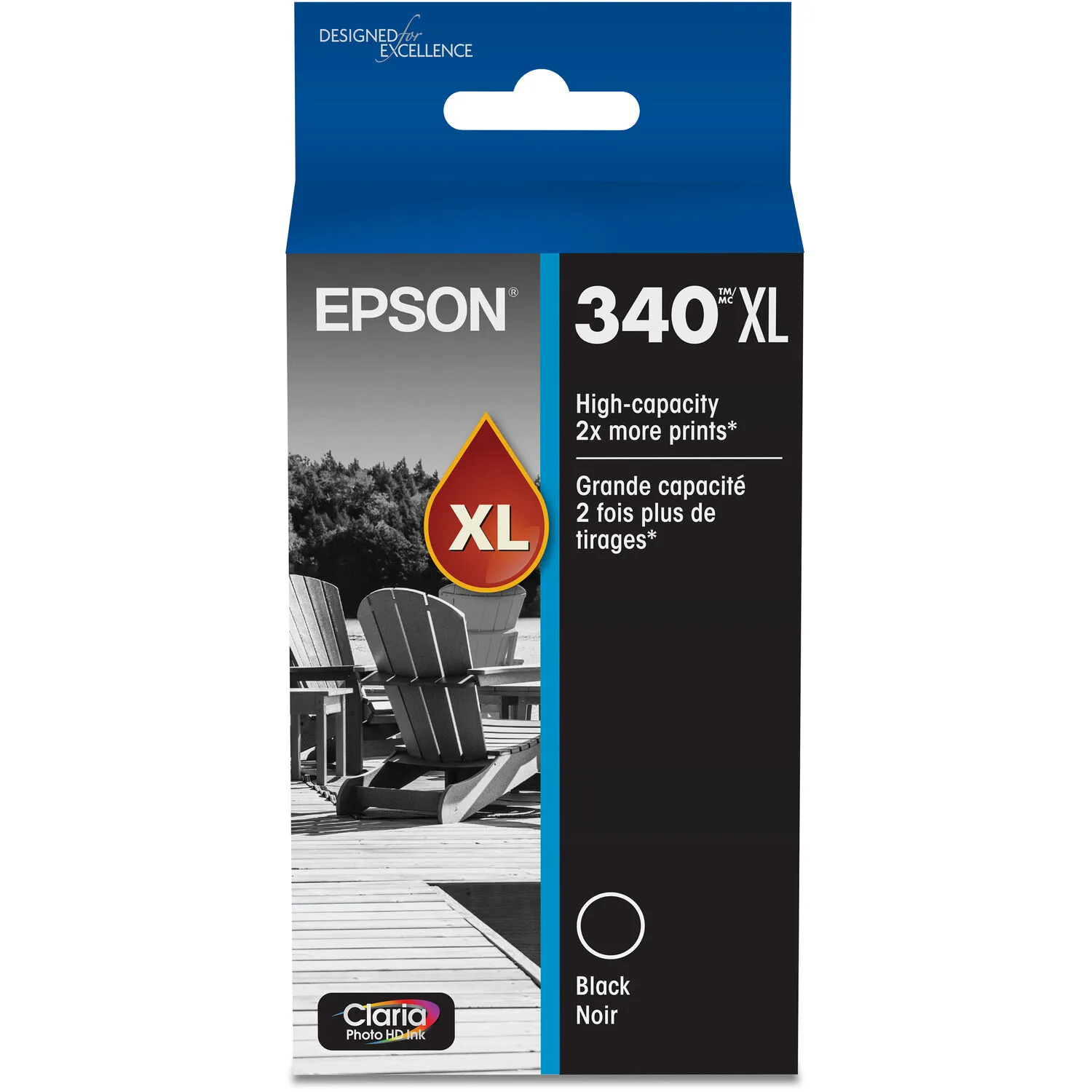 Epson 340XL Claria Photo HD Cartridge for Expression Photo XP-8800 (Black)