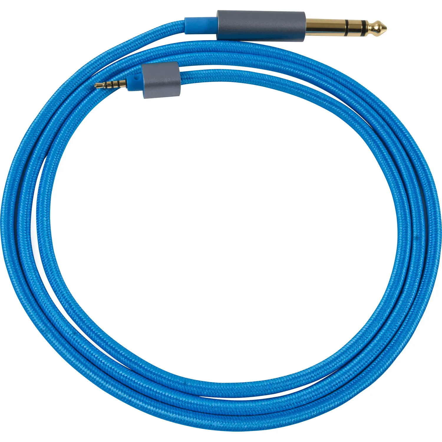 Dekoni Audio Ensemble Presplit 1/4" TRS to 2.5mm TRRS Nylon Woven Cable (64")