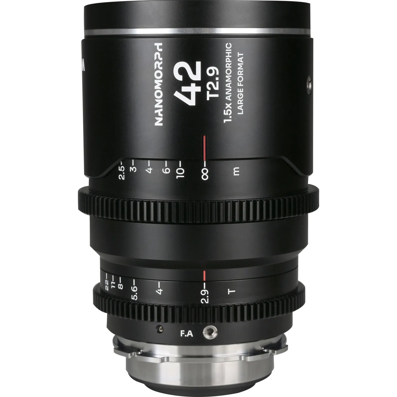 Venus Optics Laowa Nanomorph 42mm T2.9 LF Anamorphic Lens (ARRI PL & Canon EF, Silver Flare)