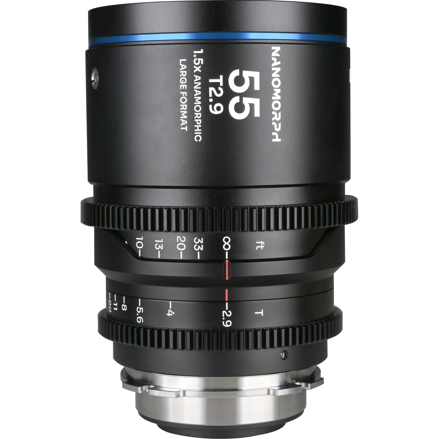 Venus Optics Laowa Nanomorph 55mm T2.9 1.5x LF Anamorphic Lens (ARRI PL & Canon EF, Blue Flare)