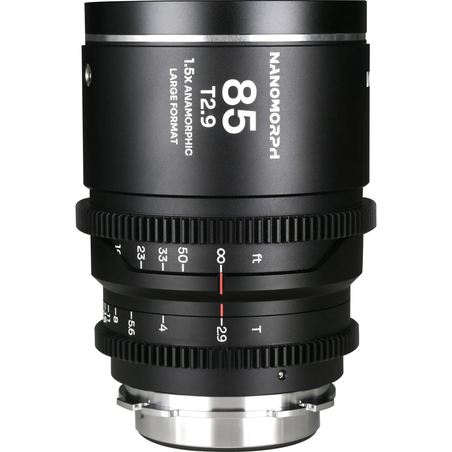Venus Optics Laowa Nanomorph 85mm T2.9 1.5x LF Anamorphic Lens (ARRI PL & Canon EF, Silver Flare)