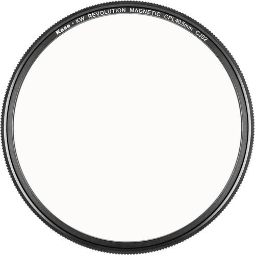 Kase KW Revolution Magnetic CPL Filter (Silver Ring, 40.5mm)