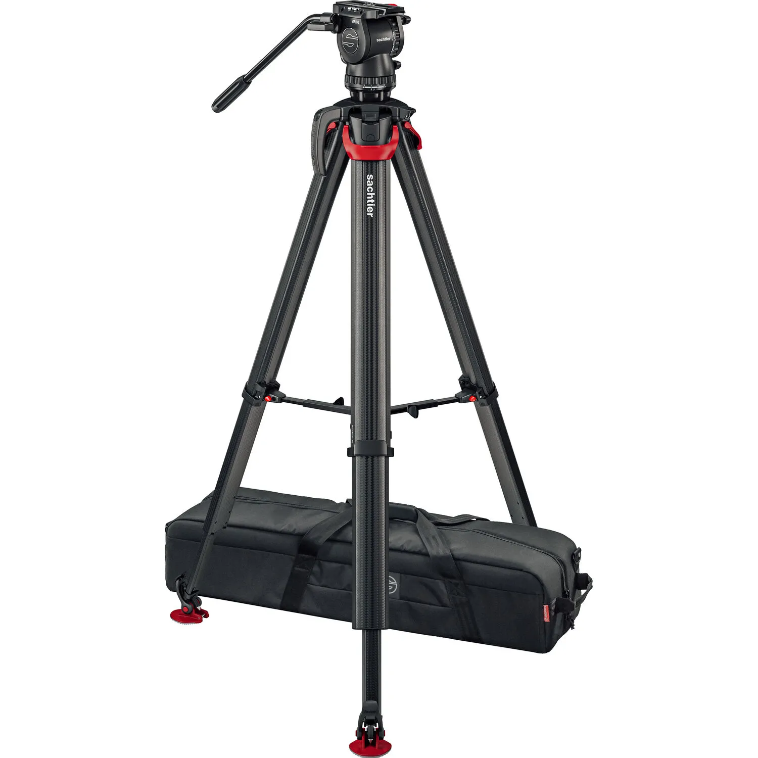 Sachtler FSB-6 Fluid Head &amp; flowtech 75mm Tripod System MS Mk II