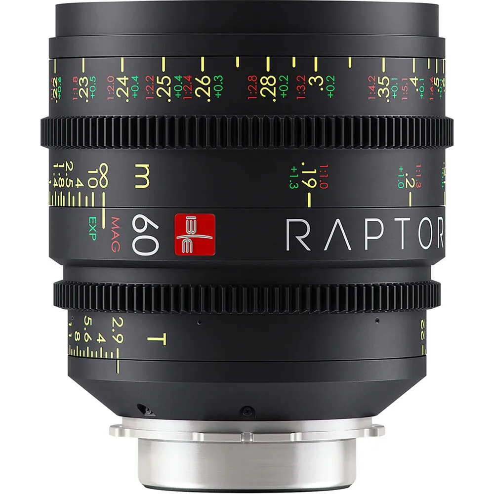IB/E OPTICS Raptor VV 60mm T2.9 Lens (ARRI PL, Feet)