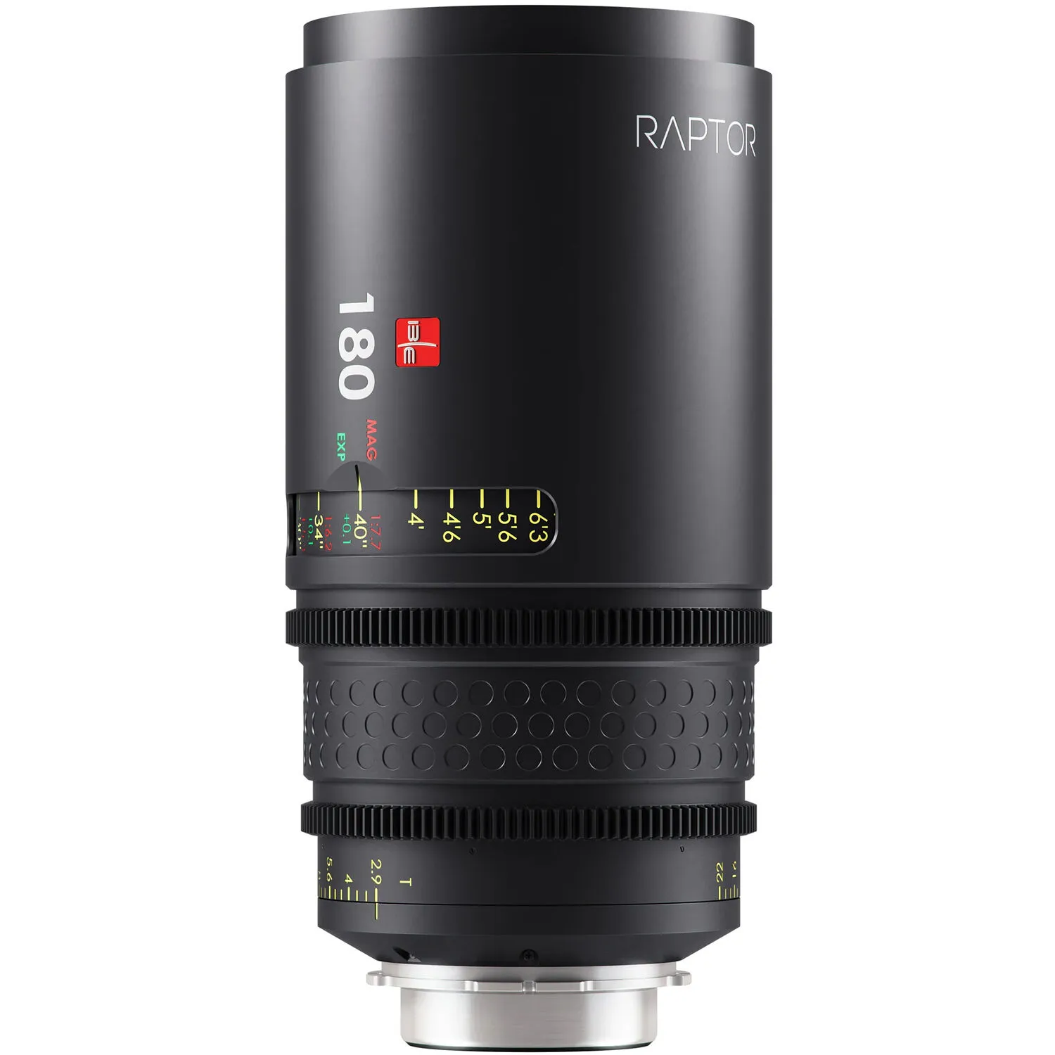 IB/E OPTICS Raptor VV 180mm T2.9 Lens (ARRI PL, Meters)