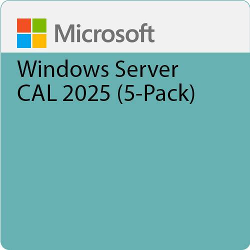 Microsoft Windows Server 2025 Standard Edition (5-Pack User Client Access License)