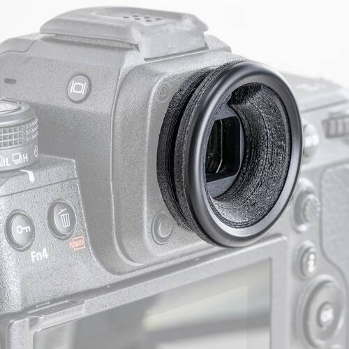 Zemlin Photo Round Eyepiece for ThinkTank and AquaTech Rain Covers for Nikon Z8, Z9, Zf