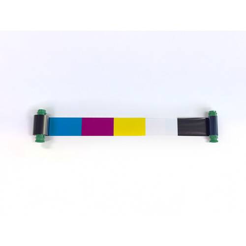 Pointman YMCKO Full-Color with Resin Black Panels and Clear Overlay Panel (200 Images)