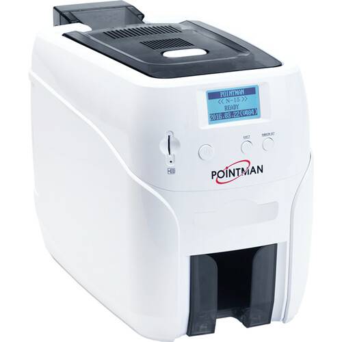 Pointman N15 Single-Sided Card Printer with ISO Magnetic Stripe Encoder