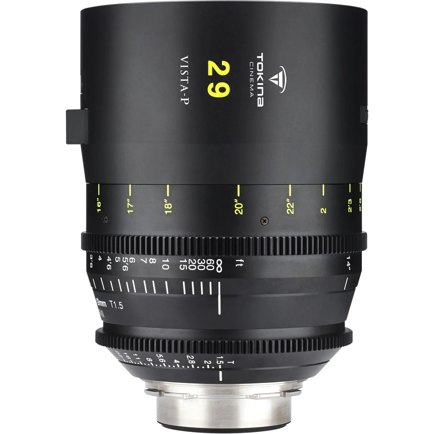 Tokina Cinema Vista-P 29mm T1.5 Prime Lens (ARRI PL, Feet)