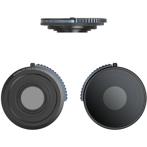 SmallRig Variable ND and Circular Polarizer Filter for DJI Osmo Action 4 (3 to 5-Stop)