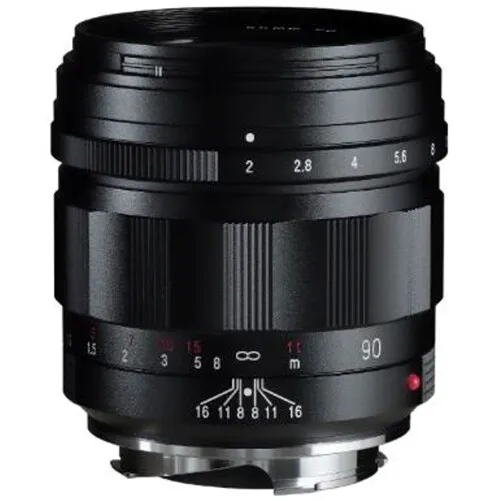 Voigtlander APO-Ultron 90mm f/2 VM Lens (Leica M, Black)