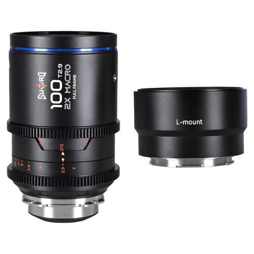 Venus Optics Laowa Sword 100mm T2.9 2x Macro Cine Lens and Mount Adapter Kit (ARRI PL/Leica L)