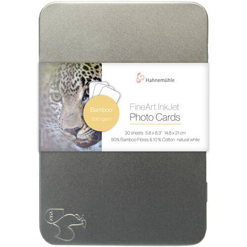 Hahnemuhle Bamboo FineArt InkJet Photo Cards (5.8 x 8.3", 30 Sheets)