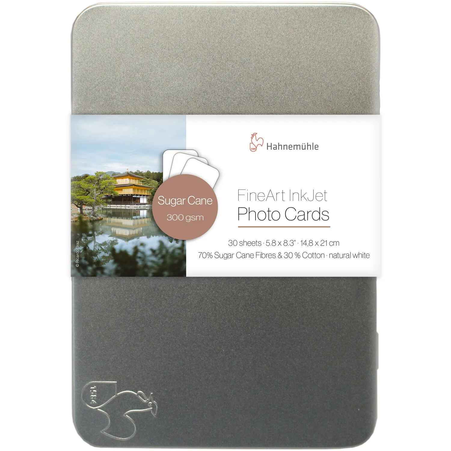 Hahnemuhle Sugar Cane FineArt InkJet Photo Cards (5.8 x 8.3", 30 Sheets)