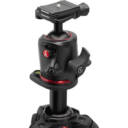 Manfrotto 055XPRO 4-Section Photo AS Carbon Fiber Tripod Kit