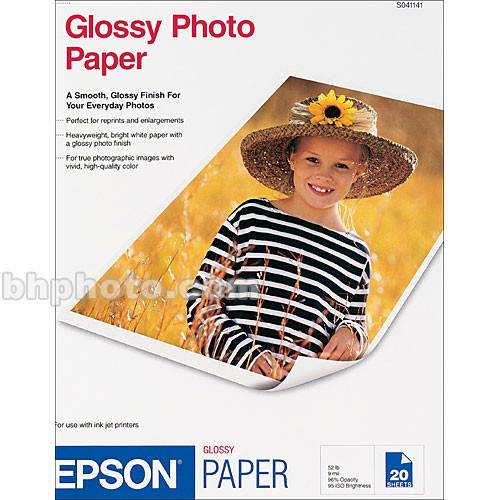 Epson Photo Paper Glossy (13 x 19", 20 Sheets)