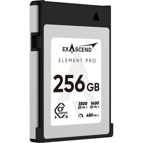 Exascend 256GB Element Pro CFexpress 4.0 Type B Memory Card