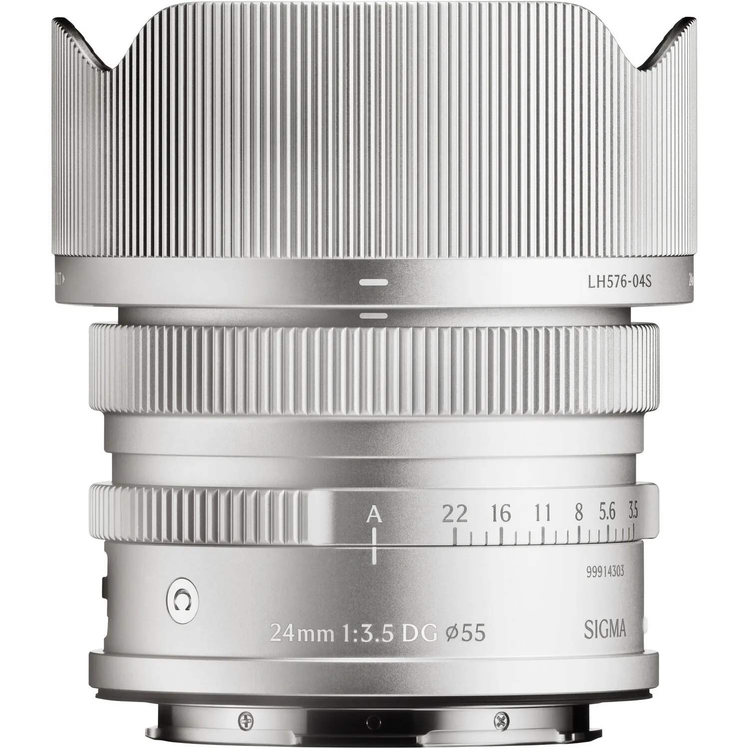 Sigma 24mm f/3.5 DG Contemporary Lens (L-Mount, Silver)