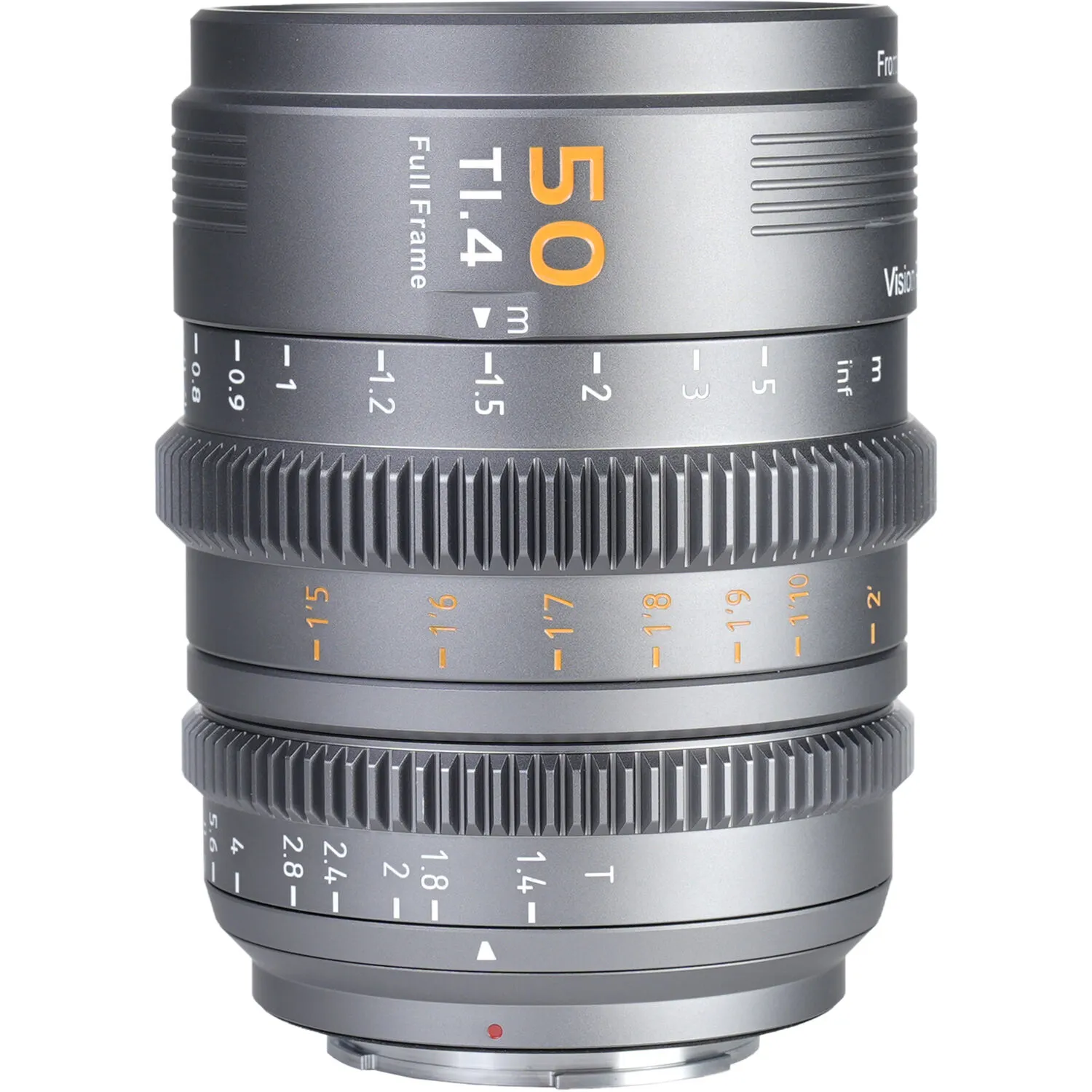 Sirui VP-1 Vision Prime 50mm T1.4 Full-Frame Cine Lens (Multi-Mount, Metal Gray)