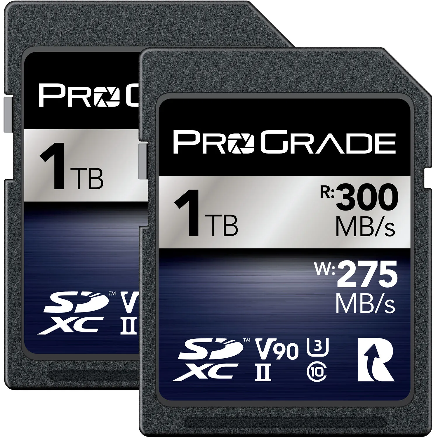 ProGrade Digital 1TB UHS-II SDXC Iridium Memory Card (2-Pack)