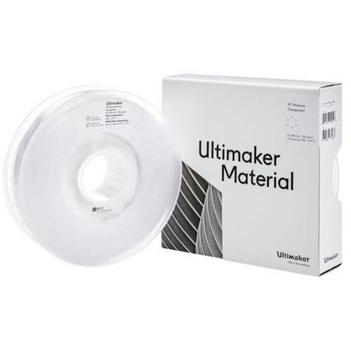 UltiMaker 2.85mm PC Filament (750g, Transparent)
