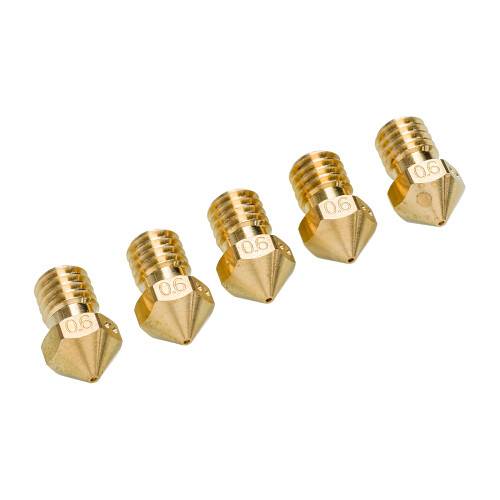 UltiMaker 0.60mm Nozzle (5-Pack)
