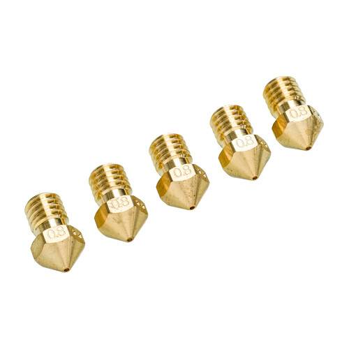 UltiMaker 0.80mm Nozzle (5-Pack)