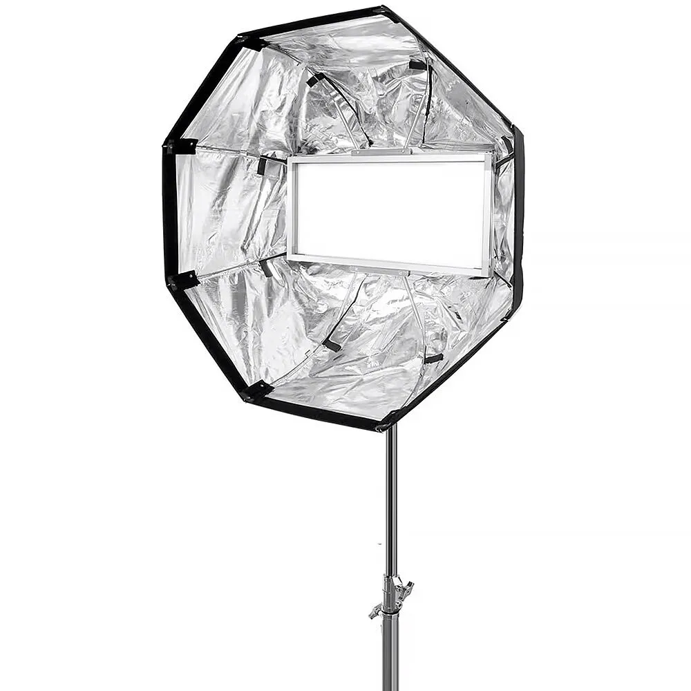 DoPchoice SNAPBAG Octa Softbox for Rotolight Titan X2 LED Light Panel (Silver, 3')