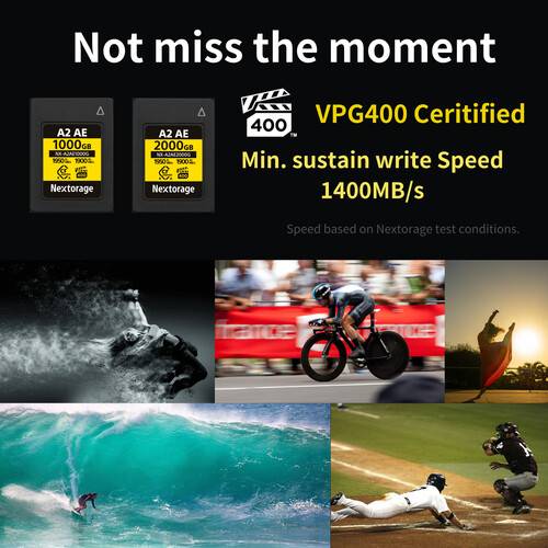 Nextorage 2TB NX-A2AE CFexpress 4.0 Type A Memory Card