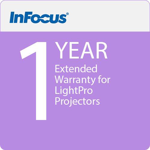 InFocus 1-Year Extended Warranty for LightPro Projectors