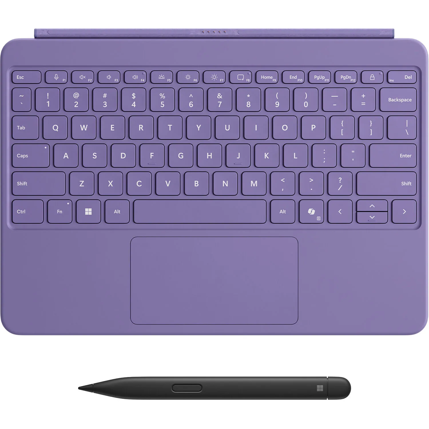 Microsoft 12" Surface Pro Keyboard Cover with Slim Pen 2 (Violet)