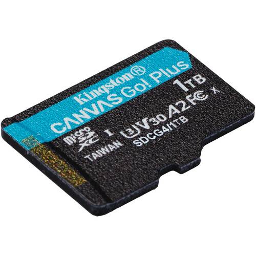 Kingston 1TB Canvas Go! Plus UHS-I microSDXC Memory Card