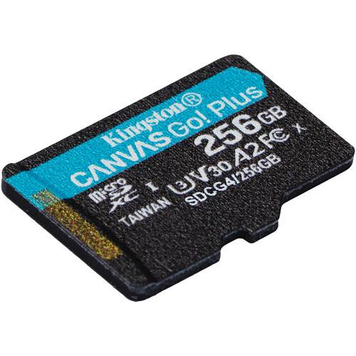 Kingston 256GB Canvas Go! Plus UHS-I microSDXC Memory Card