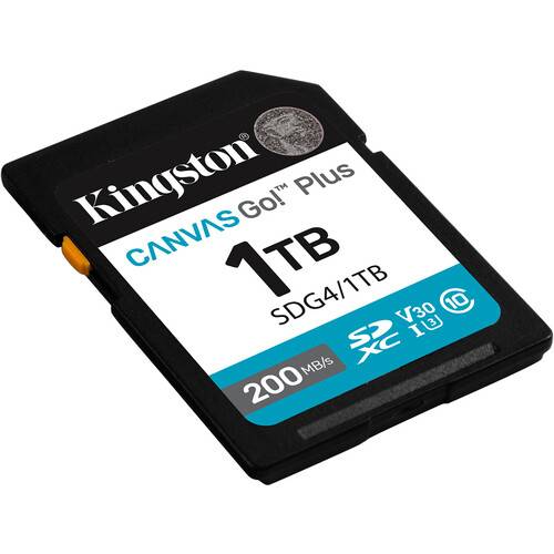 Kingston 1TB Canvas Go! Plus UHS-I SDXC Memory Card