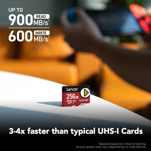 Lexar 256GB PLAY PRO microSDXC Express Memory Card