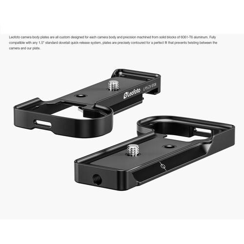 Leofoto L-Plate for Sony ZV-E10 II (Black)