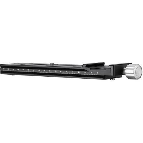 Leofoto NR-200 Long Nodal Slide Rail with Clamp (9.1")