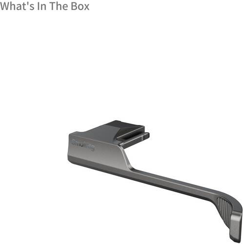 SmallRig Thumb Grip for FUJIFILM X half (Charcoal Silver)
