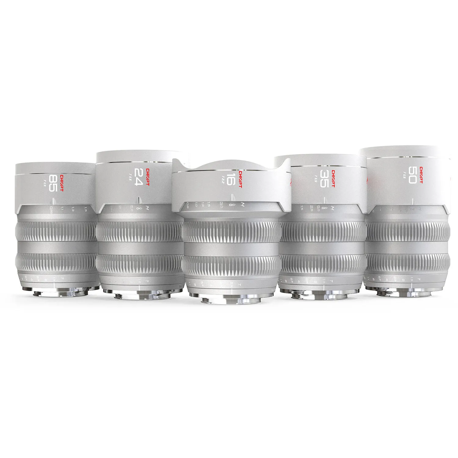 CHIOPT AURA Cinema 5-Lens Kit with Case (Canon RF)