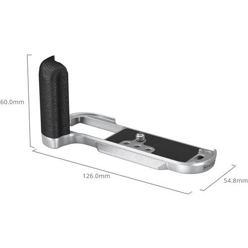 SmallRig Silicone L-Shape Grip for FUJIFILM X-T50 (Silver)