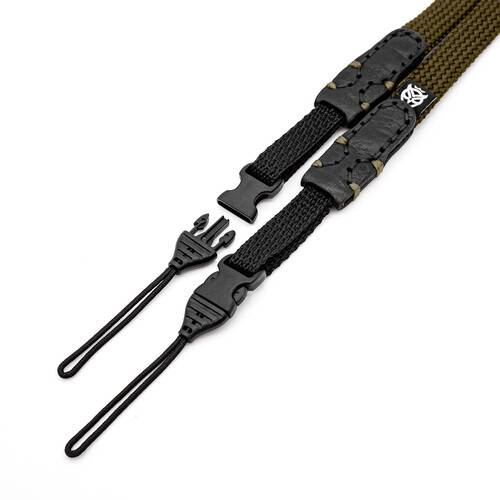 Owlkrown Point & Shoot Camera Strap with Quick Release Attachment (Safari, 30")