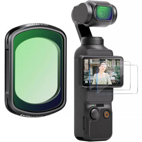 Neewer FL-84 Magnetic Black Diffusion Filter for DJI Osmo Pocket 3 (1/8 Effect)