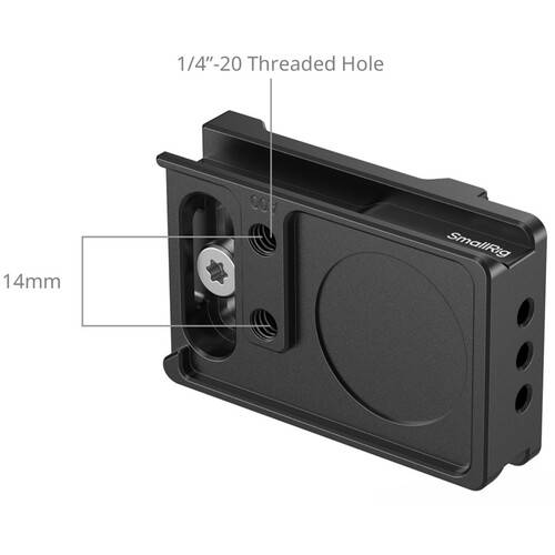 SmallRig Arca-Type Mount Plate with AirTag Compartment for Select FUJIFILM Cameras