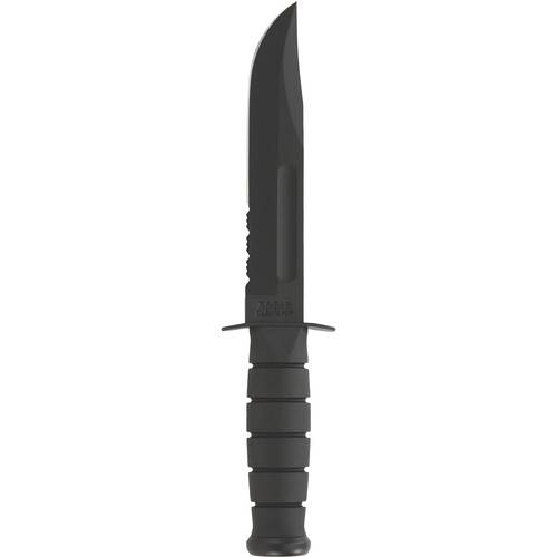 KA-BAR Full-Size Fixed-Blade Knife (Partially Serrated Edge)