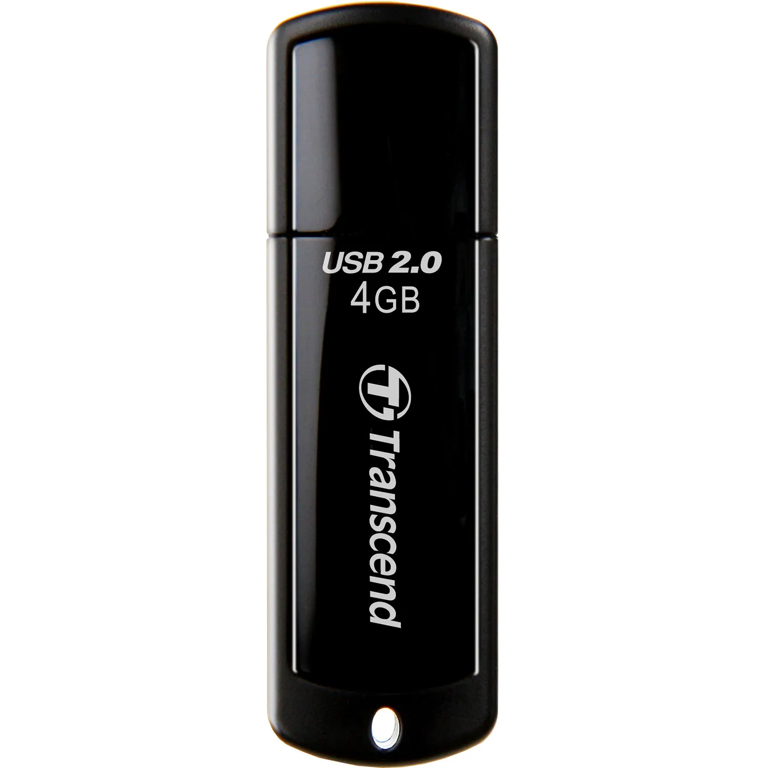 Transcend 4GB JetFlash 350 USB 2.0 Flash Drive (Black)