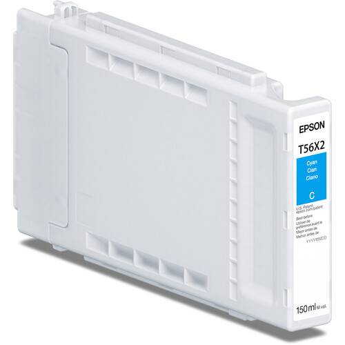 Epson T56X Cyan UltraChrome PRO10 Ink Cartridge (150mL)