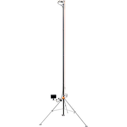 Hi Rise Camera Sky 250ET Tower with HD Video Camera and Electronics Rain Gear