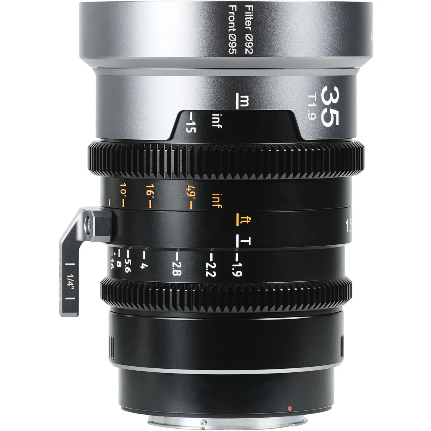 Sirui IronStar 35mm T1.9 Anamorphic 1.5x Lens (ARRI PL/Canon EF, Neutral)